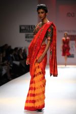 Model walks the ramp for Nachiket Barve, Rakesh Agarwal at Wills Lifestyle India Fashion Week Autumn Winter 2012 Day 2 on 16th Feb 2012 (10).JPG