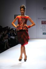 Model walks the ramp for Nachiket Barve, Rakesh Agarwal at Wills Lifestyle India Fashion Week Autumn Winter 2012 Day 2 on 16th Feb 2012 (24).JPG