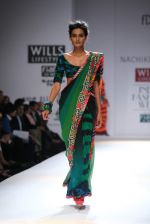 Model walks the ramp for Nachiket Barve, Rakesh Agarwal at Wills Lifestyle India Fashion Week Autumn Winter 2012 Day 2 on 16th Feb 2012 (30).JPG