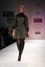 Model walks the ramp for Preeti Chandra, Vineet Bahl at Wills Lifestyle India Fashion Week Autumn Winter 2012 Day 1 on 15th Feb 2012 (53).JPG