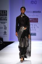 Model walks the ramp for Rahul Mishra at Wills Lifestyle India Fashion Week Autumn Winter 2012 Day 4 on 18th Feb 2012 (2).JPG