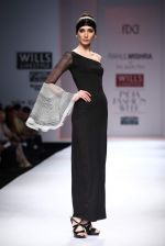 Model walks the ramp for Rahul Mishra at Wills Lifestyle India Fashion Week Autumn Winter 2012 Day 4 on 18th Feb 2012 (53).JPG