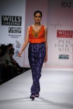 Model walks the ramp for Shantanu Singh, Nupur Kanoi,Vaishali S at Wills Lifestyle India Fashion Week Autumn Winter 2012 Day 2 on 16th Feb  (38).JPG