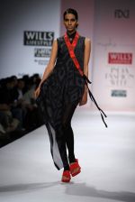 Model walks the ramp for Shantanu Singh, Nupur Kanoi,Vaishali S at Wills Lifestyle India Fashion Week Autumn Winter 2012 Day 2 on 16th Feb  (44).JPG