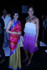 Mandira Bedi, Nina Manuel at Shivan and Narresh Show at lakme fashion week 2012 in Grand Hyatt, Mumbai on 2nd March 2012 (33).JPG