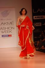 Model walk the ramp for Bhairavi Jaikishan Show at lakme fashion week 2012 Day 2 in Grand Hyatt, Mumbai on 3rd March 2012 (78).JPG