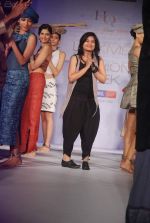 Model walk the ramp for Barbarika by Anjana Seth Show at lakme fashion week 2012 Day 3 in Grand Hyatt, Mumbai on 4th March 2012 (73).JPG