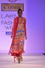 Model walk the ramp for Karmik Show at lakme fashion week 2012 Day 4 in Grand Hyatt, Mumbai on 5th March 2012 (112).JPG