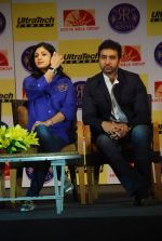 Shilpa Shetty, Raj Kundra at the launch of Ultratech cement jersey for Rajasthan Royals in J W MArriott on 5th March 2012 (52).JPG