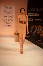 Model walk the ramp for Malini Agarwala Show at lakme fashion week 2012 Day 5 in Grand Hyatt, Mumbai on 6th March 2012 (12).JPG
