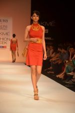Model walk the ramp for Malini Agarwala Show at lakme fashion week 2012 Day 5 in Grand Hyatt, Mumbai on 6th March 2012 (22).JPG