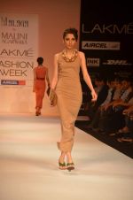 Model walk the ramp for Malini Agarwala Show at lakme fashion week 2012 Day 5 in Grand Hyatt, Mumbai on 6th March 2012 (35).JPG
