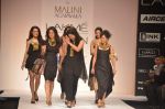 Vidya Malvade, Maria Goretti, Madhoo Shah, Mini Mathur, Sharmila Khanna walk the ramp for Malini Agarwala Show at lakme fashion week 2012 Day 5 in Grand Hyatt, Mumbai on 6th March 2012 (94).JPG