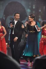 Raveena Tandon, Karan Johar on the sets of NDTV show with Raveena in Yashraj on 7th March 2012 (30).JPG