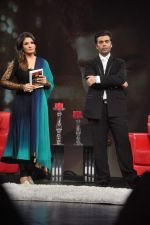 Raveena Tandon, Karan Johar on the sets of NDTV show with Raveena in Yashraj on 7th March 2012 (43).JPG