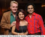 Gary Richardson, Madhuri Pandey and Viveck Shettyy at The International Womans Day Celebrations in The Grand Sarovar Premiere on 8th March 2012.jpg