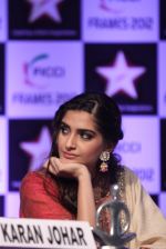 Sonam Kapoor at the Inaugural session of FICCI 2012 in Mumbai on 13th March 2012 (12).JPG