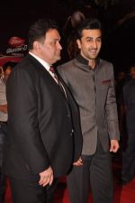 Ranbir Kapoor, Rishi Kapoor at The Global Indian Film & Television Honors 2012 in Mumbai on 15th March 2012 (532).JPG