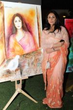 Diya Kumari at an Art event by Anjanna Kuthiala in Mumbai on 18th March 2012.JPG