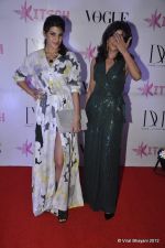 Jacqueline Fernandez, Chitrangada Singh at DVF-Vogue dinner in Mumbai on 22nd March 2012 (76).JPG