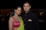 Batasha and Sid Mathur at Reema Sen wedding reception in Mumbai on 25th March 2012.jpg