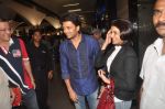 Ritesh Deshmukh, Genelia D Souza with Housefull 2 Stars snapped at Airport in Mumbai on 4th April 2012 (73).JPG
