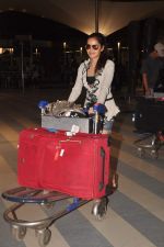 Shazahn Padamsee with Housefull 2 Stars snapped at Airport in Mumbai on 4th April 2012 (51).JPG