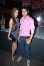 Model Sakshi Bindra and Saurabh Khuswaha at the launch of singer Azaan Khan_s debut album Philo- sufi in New Delhi on 30th March 2012.JPG