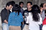 Salman Khan, Pulkit Samrat, Amita Pathak at Bitto Boss spl screening at Ketnav, Mumbai on 13th April 2012 (4).jpg