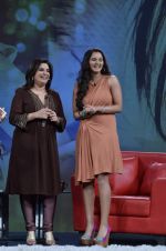 Sania Mirza, Farah Khan at  NDTV_s Raveena chat show inMumbai on 14th April 2012 (24).JPG