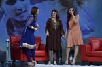 Sania Mirza, Raveena Tandon, Farah Khan at  NDTV_s Raveena chat show inMumbai on 14th April 2012 (19).JPG