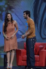 Sania Mirza, Shoaib Malik at  NDTV_s Raveena chat show inMumbai on 14th April 2012 (32).JPG