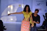 Sarah Jane Dias walk the ramp for Adam Saaks show presented by PushpGanga at ABIL Pune Fashion Weekon 13th April 2012 (123).JPG