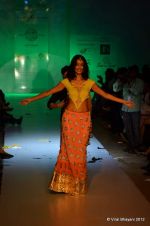 Sarah Jane Dias walk the ramp for Adam Saaks show presented by PushpGanga at ABIL Pune Fashion Weekon 13th April 2012 (129).JPG