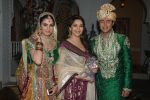 madhuri dixit with Shraddha & Sudip Sahir at the wedding of Lakshmi and Arjun in _Main Lakshmi Tere Aangan Ki_.JPG