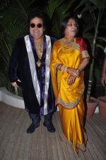 Bappi Lahiri at the sangeet Ceremony of Bappa Lahiri and  Taneesha Verma in Juhu Millenium Club, Mumbai on 15th April 2012 (6).JPG