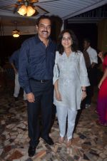 dilip and manali vengsarkar at Shaina NC party for the new CM of GOA on 17th April 2012.JPG