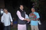 harshwardhan Patil & Manohar Parrikar, CM of Goa at Shaina NC party for the new CM of GOA on 17th April 2012.JPG