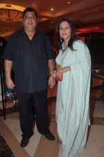 DAVID AND LALI DHAWAN at Bappa Lahiri wedding reception in J W Marriott, Juhu, Mumbai on 20th April 2012.JPG