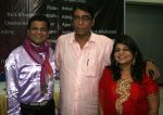 ajay jhingran,jalees sherwani & abhilasha jhingran at the audio of Abhilasha Jhingran album Mann Tarang in Goregaon sports club on 21st April 2012.jpg