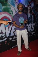 Ranvir Shorey at Avengers premiere  in Mumbai on 24th April 2012 (14).JPG