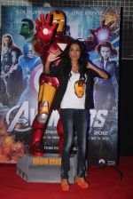 Sarah Jane Dias at Avengers premiere  in Mumbai on 24th April 2012 (29).JPG