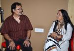 Ila Arun chats up with Bishwadeep Chatterjee at the Opening of a boutique sound studio, Orbis on 19th May 2012.jpg
