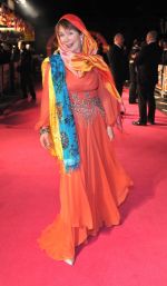 Celie Imrie at The Best Exotic Marigold Hotel premiere.jpg