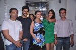 Priyanka Chopra, Parineeti Chopra, Arjun Kapoor, Uday Chopra at Ishaqzaade success party in Escobar on 26th May 2012 (26).JPG
