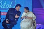Asha Bhosle, Anu Malik at Launch of Sony Indian Idol in J W Marriott, Mumbai on 29th May 2012 (33).JPG