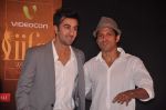 Ranbir Kapoor, Farhan Akhtar at Jaypee IIFA Awards press meet on 1st June 2012 (57).JPG