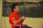 Sachin Tendulkar at NDTV Coca Cola Support My School 100th school launch Kandivali, Mumbai on 1st June 2012 (5).JPG