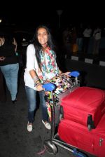 Suchitra pillai leave for IIFA at International Airport, Mumbai on 5th June 2012 (24).JPG