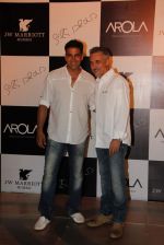 Akshay Kumar at Arola restaurant launch in J W Marriott, Juhu, Mumbai on 9th  June 2012 (29).JPG
